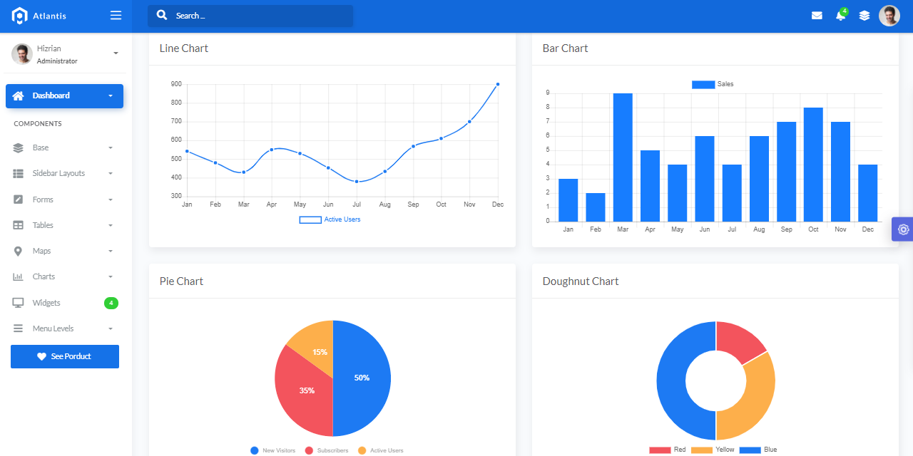 Bộ template Atlantis Lite 