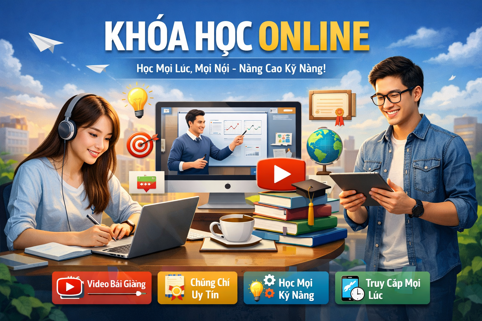 📘 Bộ Code Website Bán Khóa Học Video Online